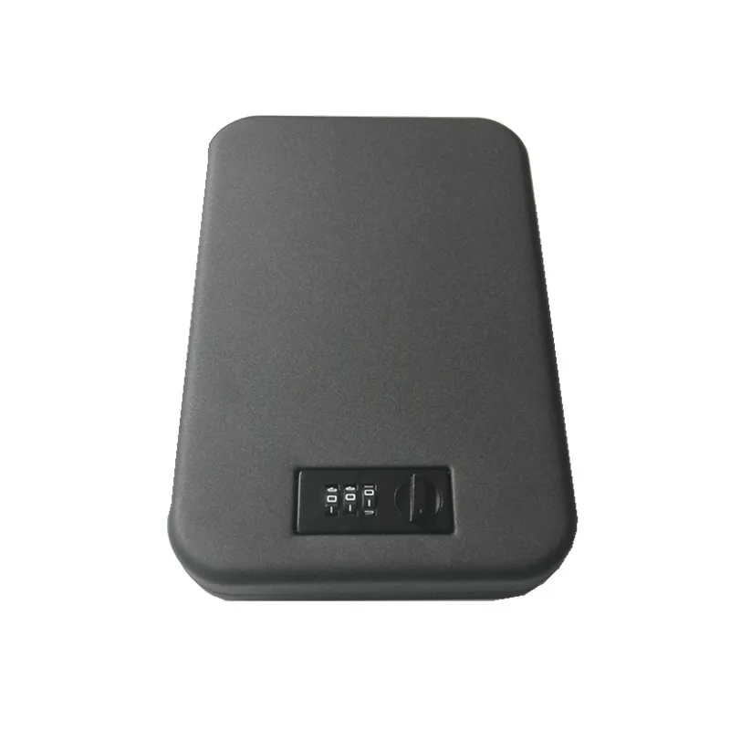 

Portable Upscale Car Home Code Lock Safe Box Cash Jewelry Valuables Case Fits 1911 Style Pistols Handgun