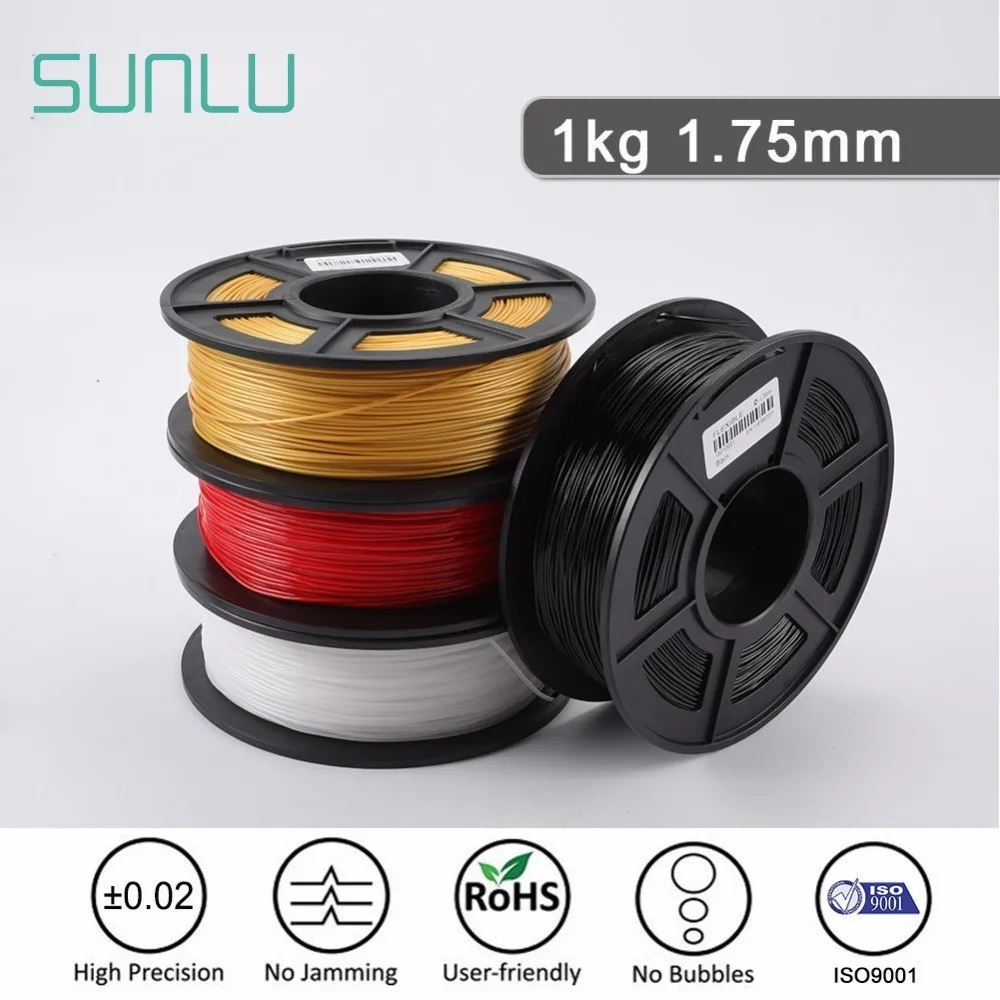 

Low Temperature PCL 3D Printer Filament Safe To Children Drawing SUNLU 3D Printing Pen PCL Filament Refills 1KG With Spool