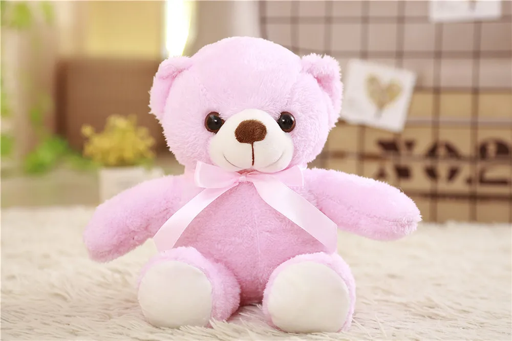 1 шт. 30 см Kawaii плюшевый мишка, мягкая плюшевая кукла, милый медведь, кукла, игрушка, плюшевый мишка, игрушка для детей, подарок на день рождения