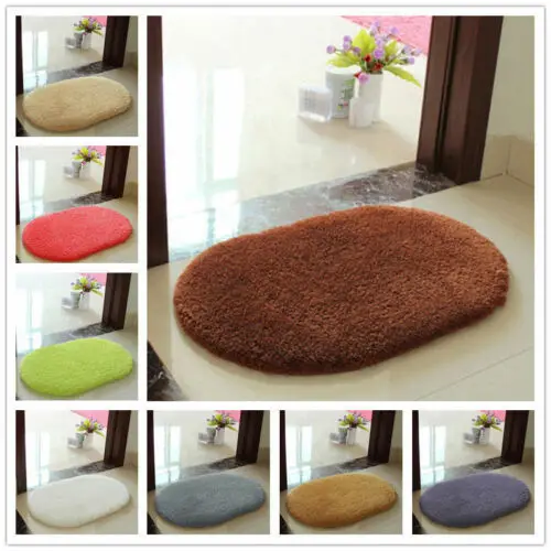 

Absorbent Soft Bathroom Bedroom Floor Non-slip Mat Memory Foam Bath Shower Rug E