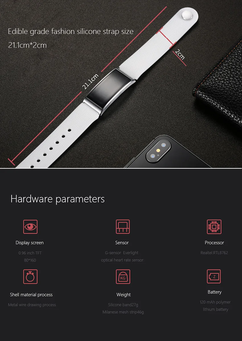 Aimitek X3 Color Screen Smart Band-36