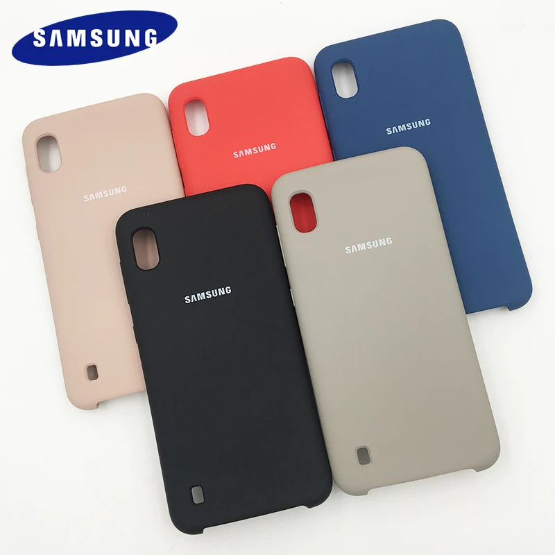 

Original Samsung Galaxy A10 a10 SM-A105F A105 A105F Ultra thin Solid Color Cases Silicone Cover For Samsung A10 Phone back Cover