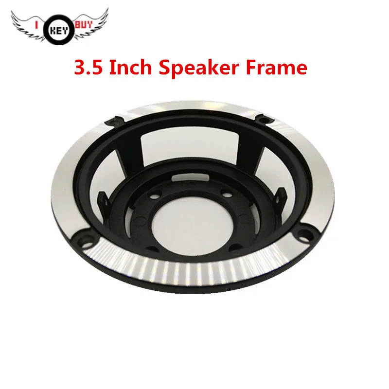 

2pcs/lot 3.5 Inch Speaker Aluminum Basin Basket Frame Audio Speakers Horn Midrange basket Repair Accessories