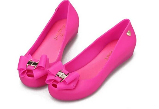 jelly flats with bow