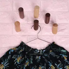 

Pure Natural Wood Wall Hanger Wall Robe Hook Solid Wood Hooker Home Decor Wall Mounted Clothes Scarf Hat and Bag Storage Hanger