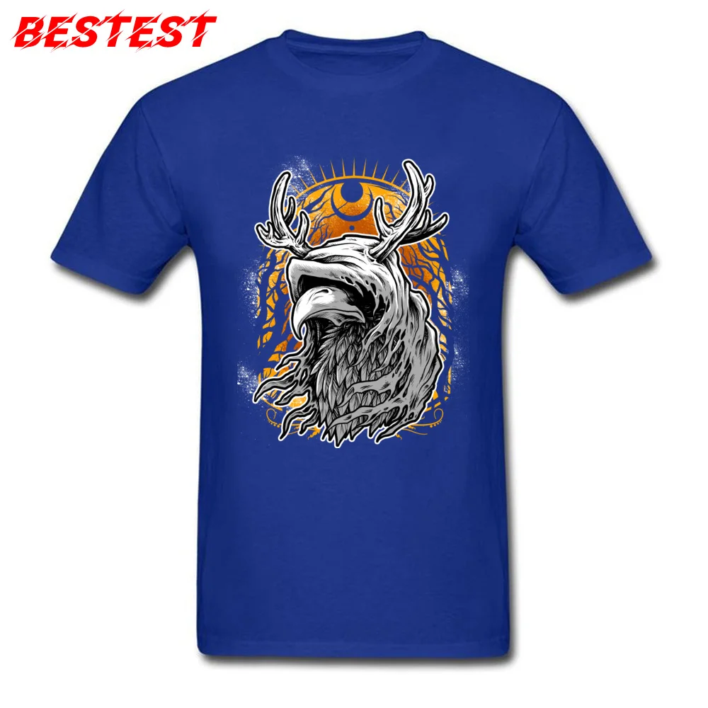 Heresy Top T-shirts Casual Short Sleeve 2018 Fashion Round Collar 100% Cotton Fabric Tops & Tees Party T-Shirt for Adult Autumn Heresy blue