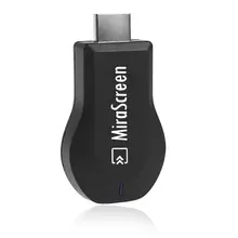 Портативный Full HD 1080P приемник Mirascreen DLNA Airplay WiFi дисплей Miracast tv Dongle беспроводное подключение HDMI мульти-дисплей