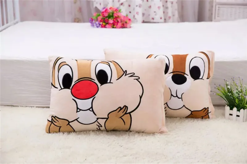 

63X43 Cute Soft Squirrel Pillowcases Home Textile children Adult Couple Pillow Cover Decorative Pillows Case Living Room gift