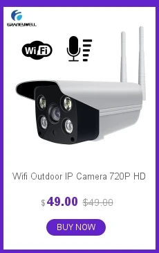 Камера видеонаблюдения Wi-Fi HD 1080 P Камера домашние Малый Cam безопасности Камера встроенный Батарея Ночное видение для iPho