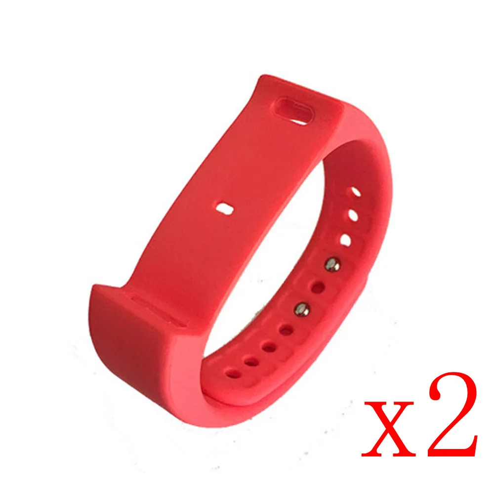 Iwown i5 plus умный сменный Браслет ремешок для Smartband Iwown i5 plus браслет часы - Цвет: red-2pcs