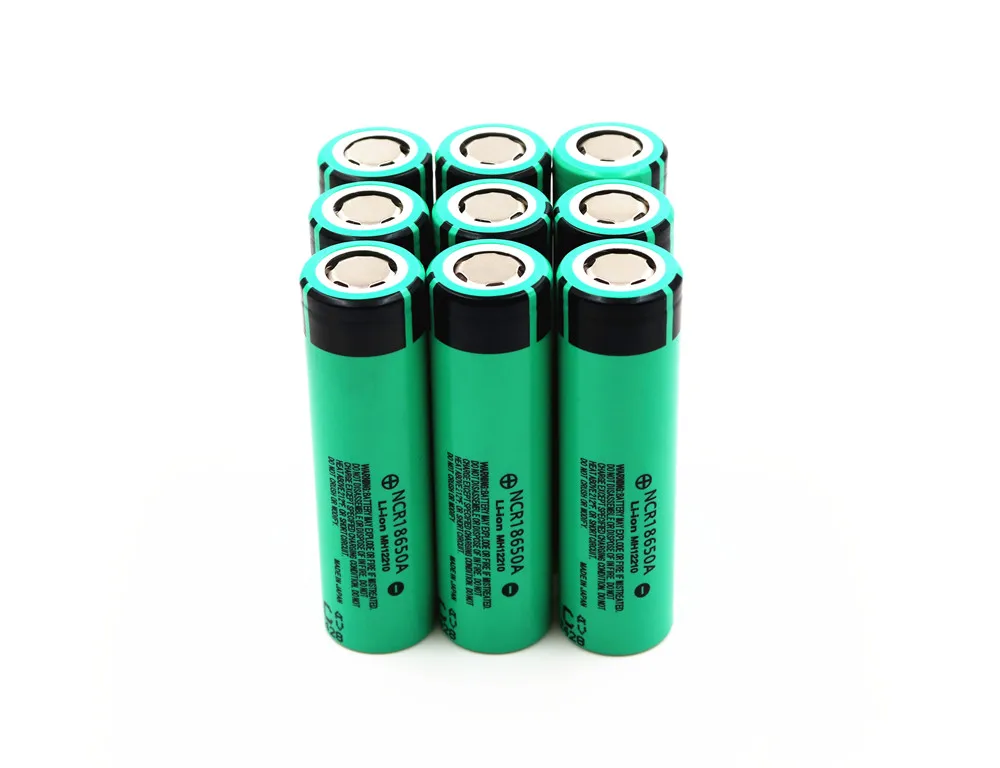 Nuevo 18650 de 3100 mAh 3,7 V recargable de iones de LiTiO de la batera para NCR 18650 A batera de linte