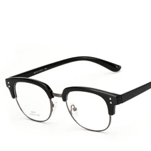 Cat Eye Eyewear Frames Men Women Frame Glasses Women Brand Designer Clear Lens Half Rim Glasses Frame Women Male Sunglasses