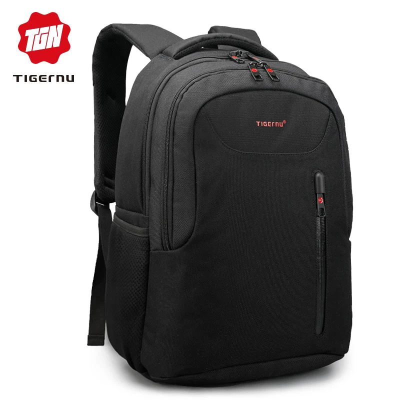 Tigernu de los hombres de la marca de mochila para portátil de tendencia de moda sólido mochila escolar para los adolescentes mujer mochila Anti-robo mochila militar Tigernu de los hombres de la marca de mochila para portátil de tendencia de moda sólido mochila escolar para los adolescentes mujer mochila Anti-robo mochila militar