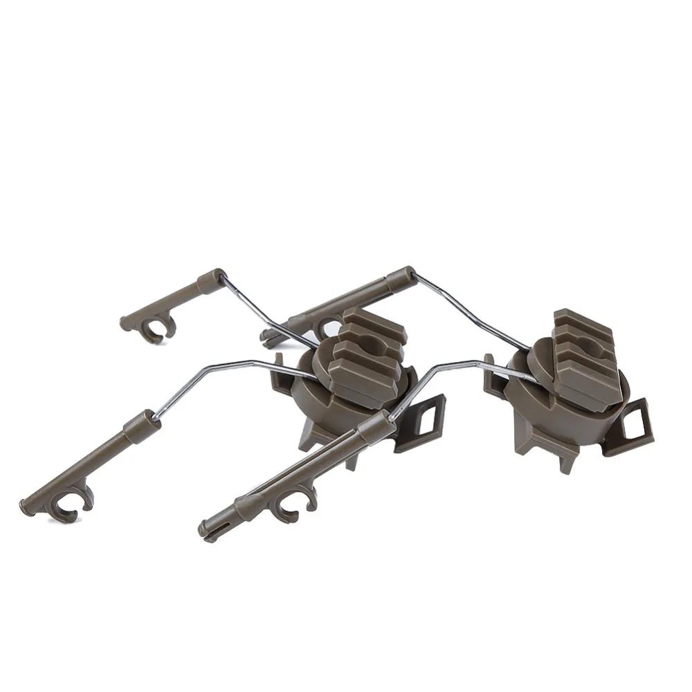 Комплект адаптеров для шлема гарнитура Comtac Ops Core ARC Rail Bracket C1 C2 C4 страйкбольного