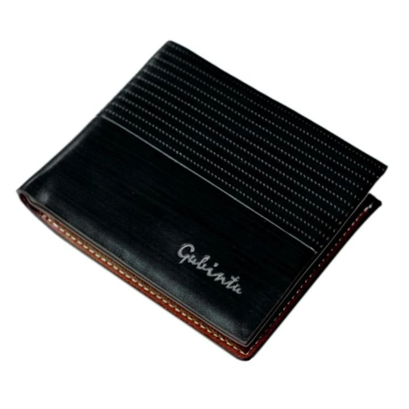 

Brand new Men Leather Card Cash Receipt Holder Organizer Bifold Wallet Purse Gift 1pcs