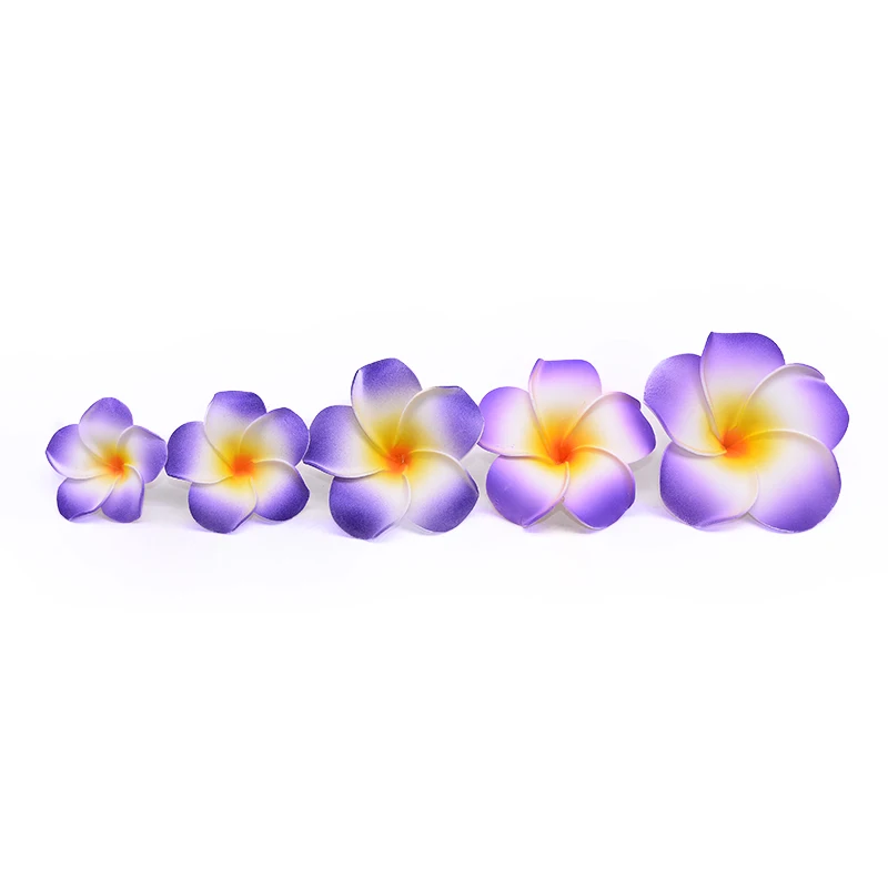 20 шт. Гавайский Frangipani цветок искусственный Плюмерия пены поддельное яйцо цвет цветок для Свадебная вечеринка украшения ручной работы поставки