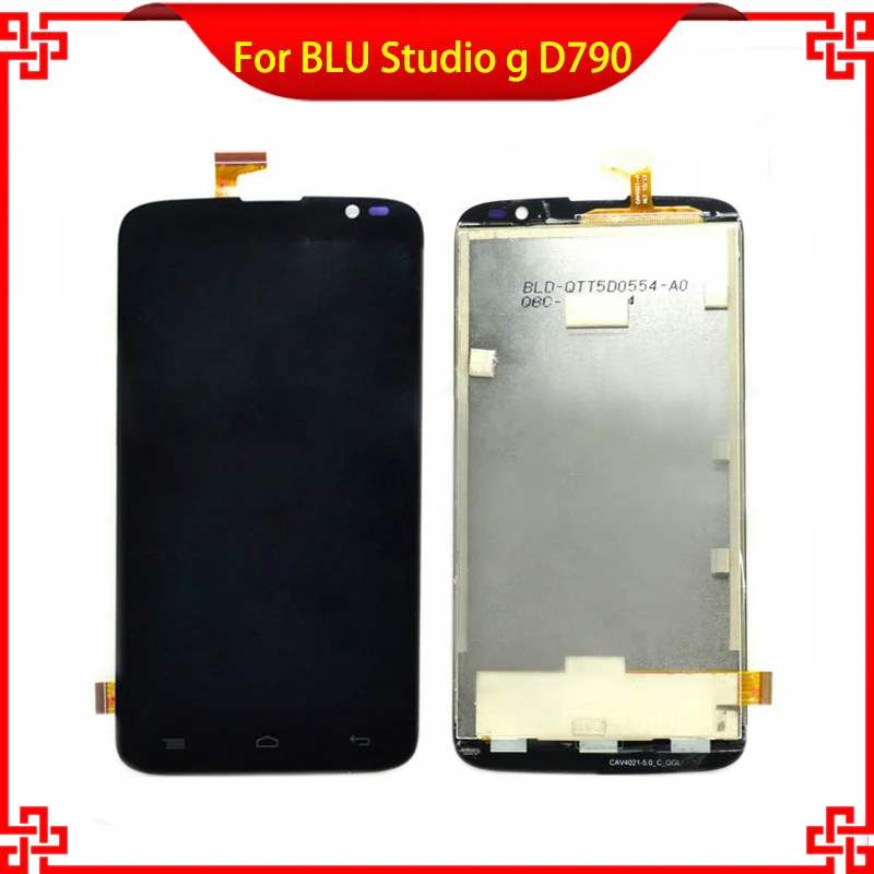 10PC/Lot Mobile Phone LCD Display For BLU Studio g D790/u/l 790 Touch Screen Digitizer Assembly 100% Guarantee LCD Panel