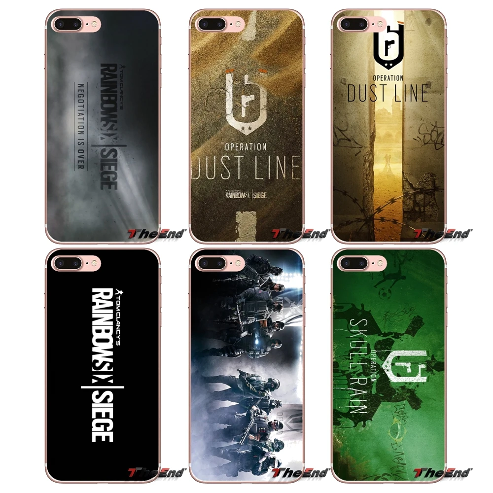 Чехол Rainbow Six Siege Operation Black Ice для Huawei Honor 7X V10 6C V9 6A Play 9 Mate 10 Pro Y7 Y5 P8 P10 Lite Plus GR5 2017 |