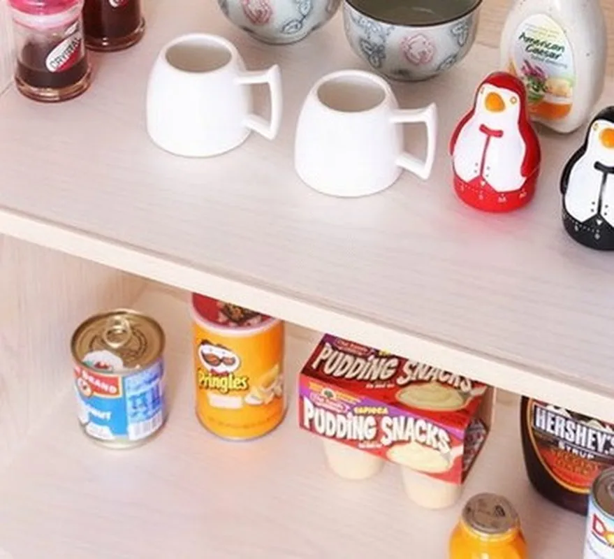 Waterproof Kitchen Table Mat Drawers Cabinet Shelf Liners Non Slip Cupboard Placemat Home Organization Accessories