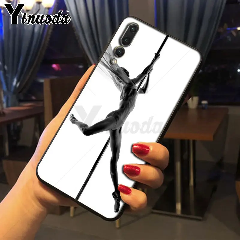 Pole dance dancing girl cartoon