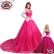 Cosboom спальный Красота Аврора платье принцессы костюм для взрослых на Хеллоуин Карнавальный Костюм спальный Красота люксовый костюм для косплея