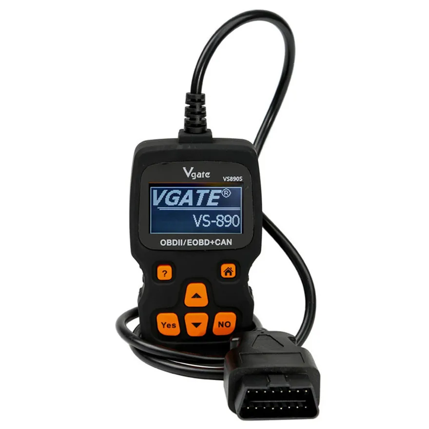 Черный OBDII сканер Vgate VS890S автомобильный код ридер Поддержка Мультибренды автомобили user-friendly практичный, высококачественный прочный l508