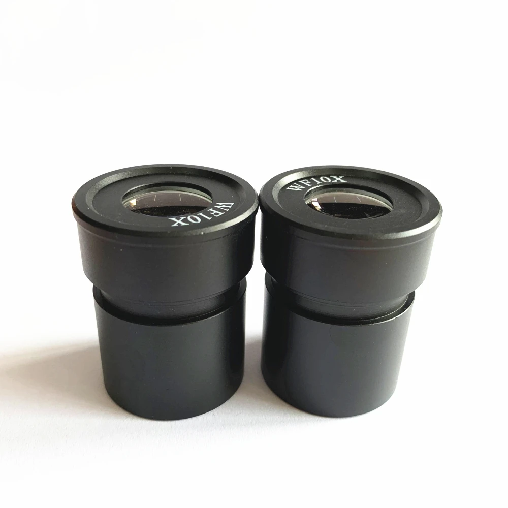 2 шт. окуляр WF10x с углом обзора ахроматизм стерео микроскопом 30 5 мм|microscope eyepiece|stereo