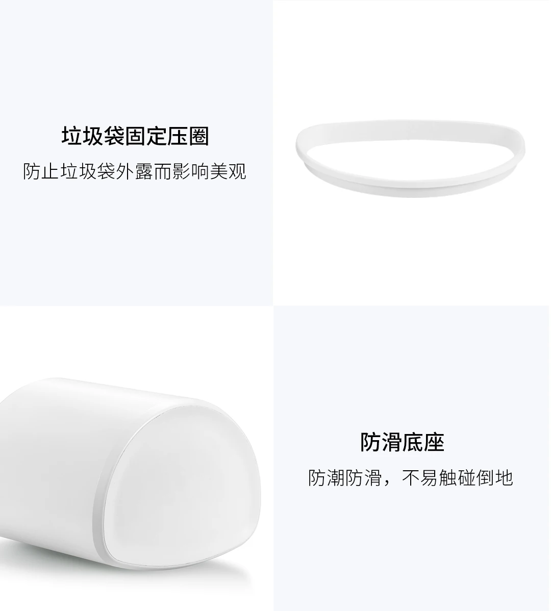 Xiaomi Mijia NINESTARS интеллектуальный датчик мусорный бак 10л емкость на кнопке управления регулируемое расстояние зондирования дома мусорное ведро