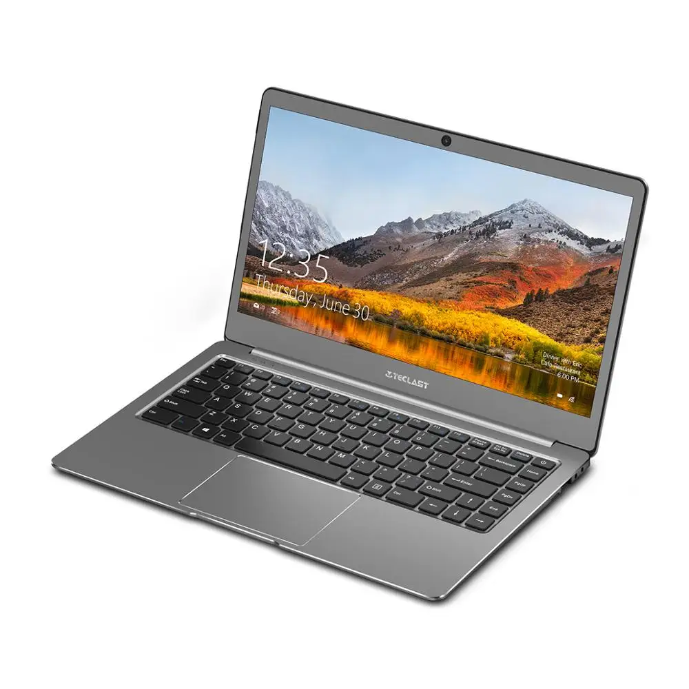 Teclast F6 13.3 inch Intel Apollo Lake N3450 Intel Graphics 500 6G RAM128GB SSD Laptop - Silver