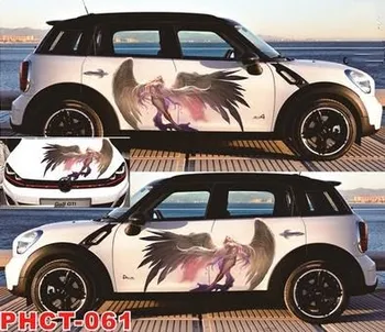 

Car body sticker Personalized custom hood sticker waterproof car modification pull flower scratch cover car sticker-162