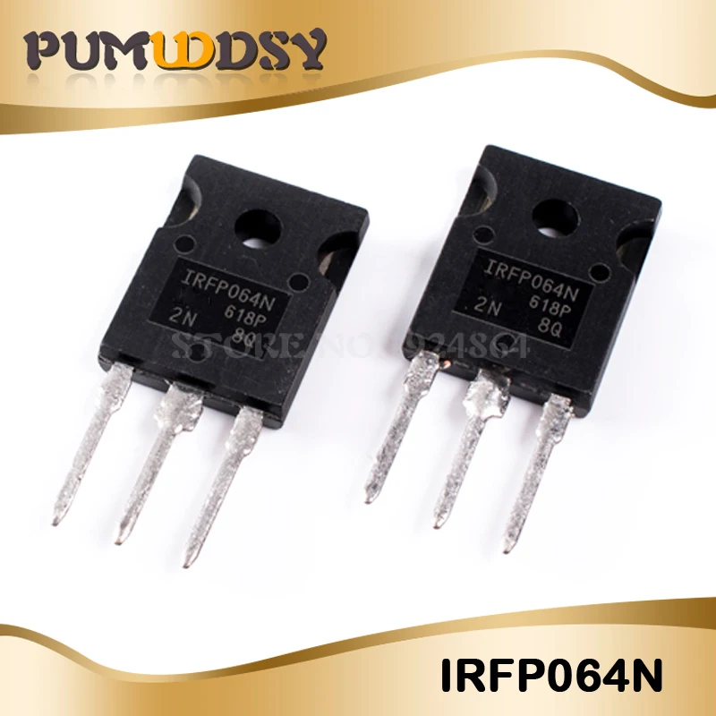 

5PCS IRFP064NPBF TO-247 IRFP064N IRFP064 MOSFET MOSFT 55V 98A 8mOhm 113.3nCAC New Original IC