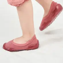 Детские башмачки для малышей; детская обувь; нескользящая обувь; носки-тапочки; носки; 12 цветов; 6 размеров; tz05