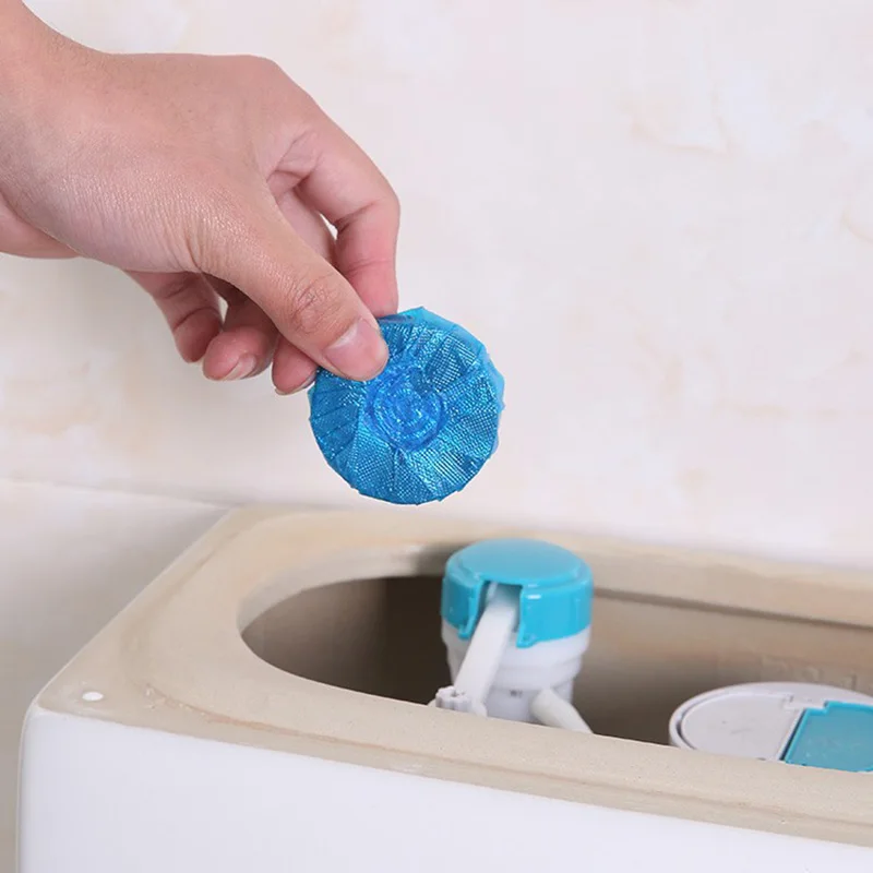 

Toilet Cleaner Ball Powerful Automatic Flush Toilet Bowl Deodorizer For Bathroom Cleaning -Drop