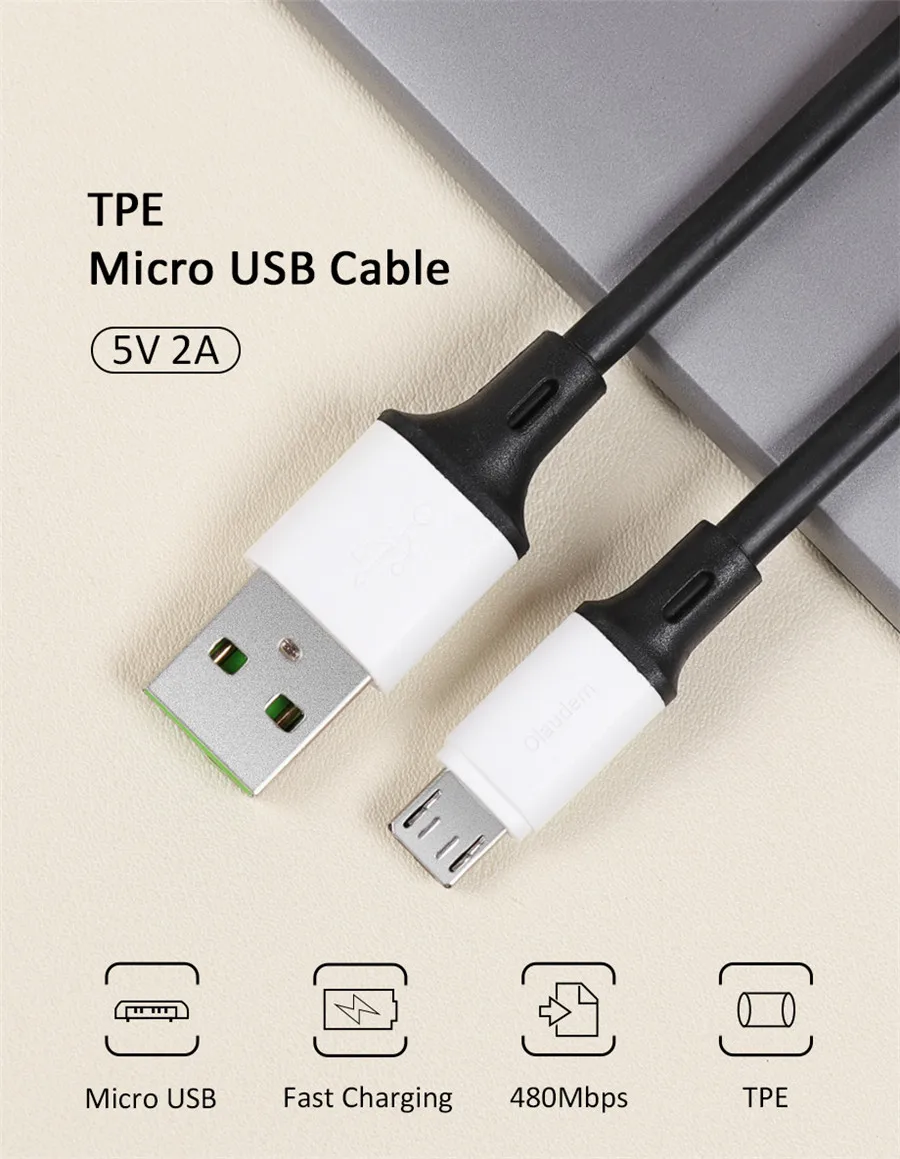 Micro USB Cord Fast Charge (1)