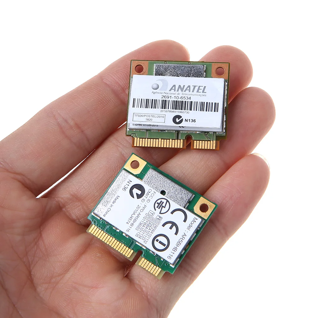 Atheros AR9832 AR5BHB116 2,4/5 ГГц одночиповый 300 Мбит/с 802.11n MINI PCI-E беспроводная карта wifi WLAN Внутренняя сетевая карта