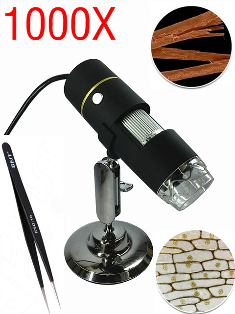 USB Microscope Endoscope 8 LED Digital 1000X Zoom