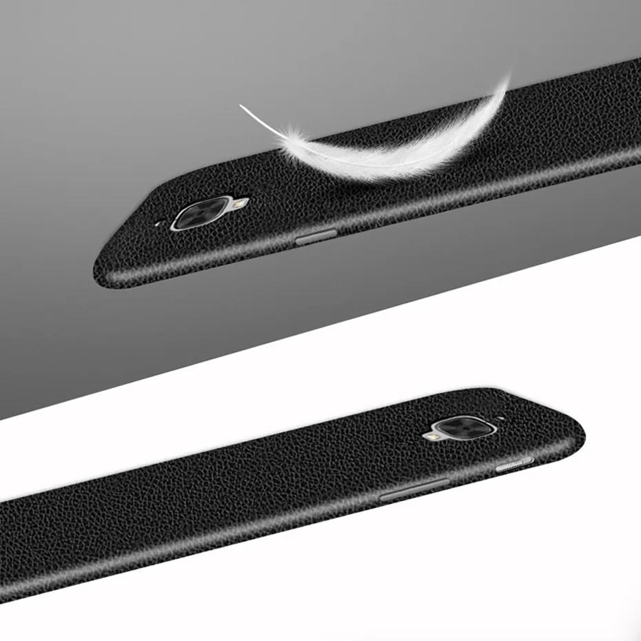 Для OnePlus 3T чехол Oneplus 3 задняя крышка ультра тонкий силиконовый кожаный чехол для Oneplus 3T чехол One Plus 3 три чехол для телефона мягкий чехол