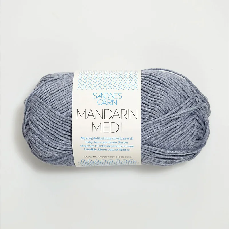 1*50 г мяч Sandnes Garn мандарин MEDI пряжа чистая шерсть пряжа ручная пряжа для детских свитеров - Цвет: 6030