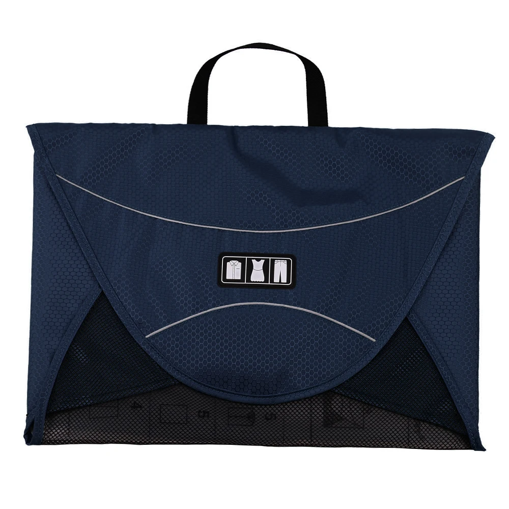 BAGSMART 17 ''дорожная сумка для одежды и рубашки нейлоновая черная хранения багажа