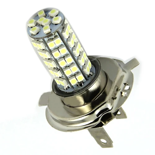 H4 3528 68-SMD светодиодный 6500K 310-Lumen Белый противотуманный светильник лампа головной светильник для автомобиля DC 12V