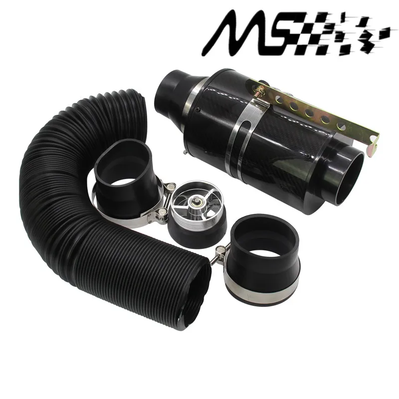 Universal Racing Cold Feed Induction air intake Kit & Carbon Fibre Air