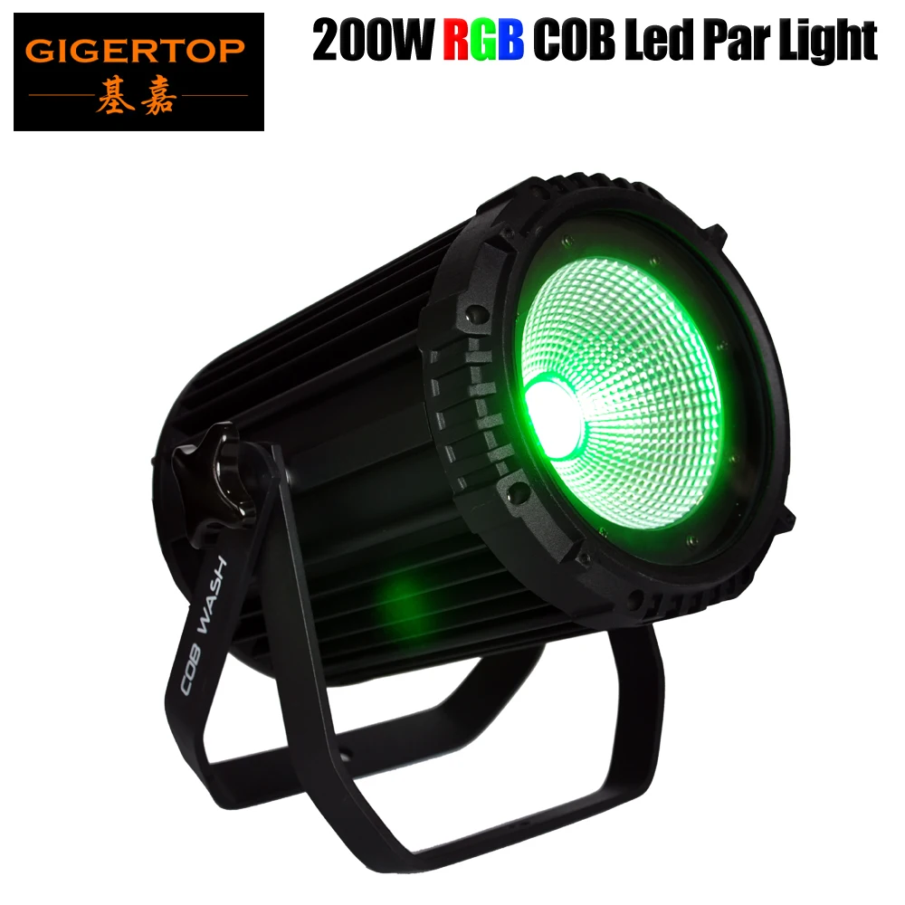 

TIPTOP Light New Designed Unique Cover COB Par Light 200W Compact Size RGB Powerful Led Par Light COB Bulb,Beam Angle 60 Degree