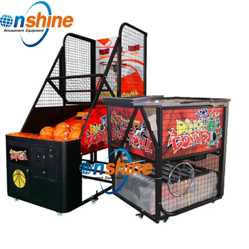

electronic basketball machine amusement equipment folded Basketball Machine