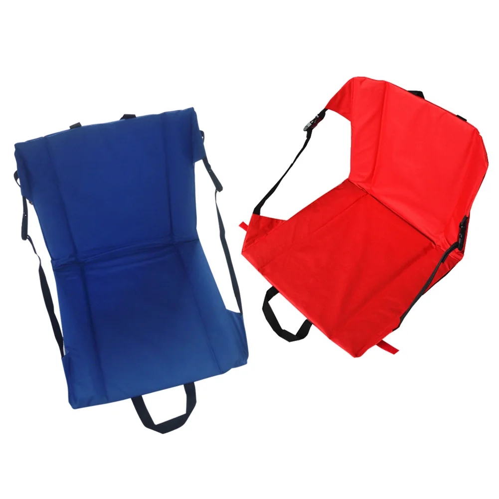 Newly Seat Cushion Pad Foldable Portable Oxford Cloth For Outdoor Camping Travel Beach BFE88