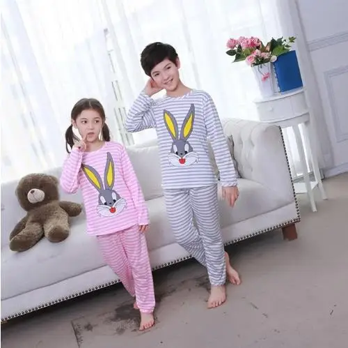 

Spring & autumn Pajama Sets boys long sleeve pyjamas kids plane pajamas baby cotton pijama children sleepwear girls clothing set