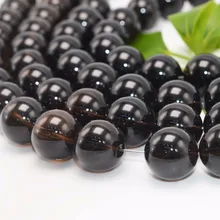 Натуральный дымчатый кварц/кристалл 20 мм большой размер свободные круглые бусины