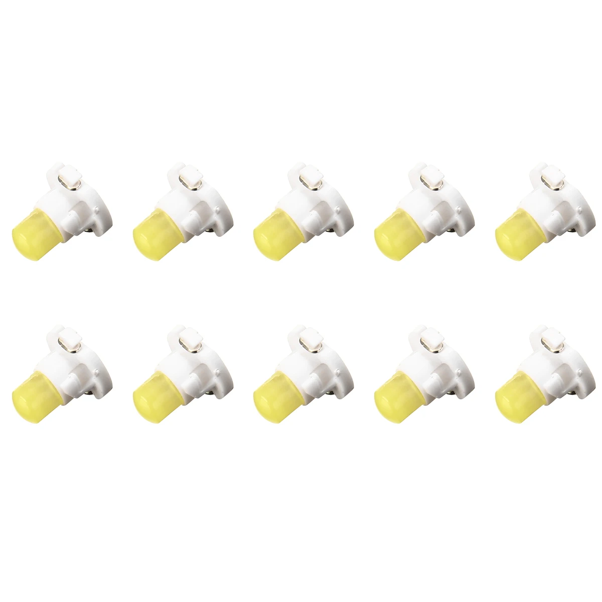 New Arrival 10pcs 12V T4.2 White LED Instrument Dash Light Super bright LED Climate Control Base Light Bulb