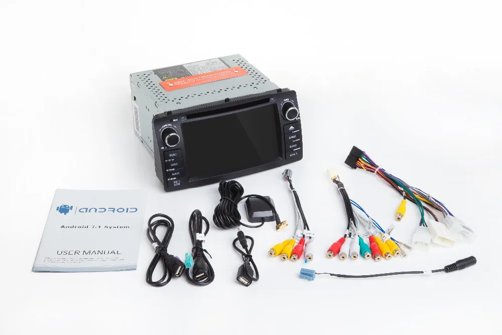 Flash Deal free shipping HD Android 8.1 car dvd player For Toyota Corolla E120 BYD F3 2 Din Car GPS stereo GPS WIFI Car radio navigation 5