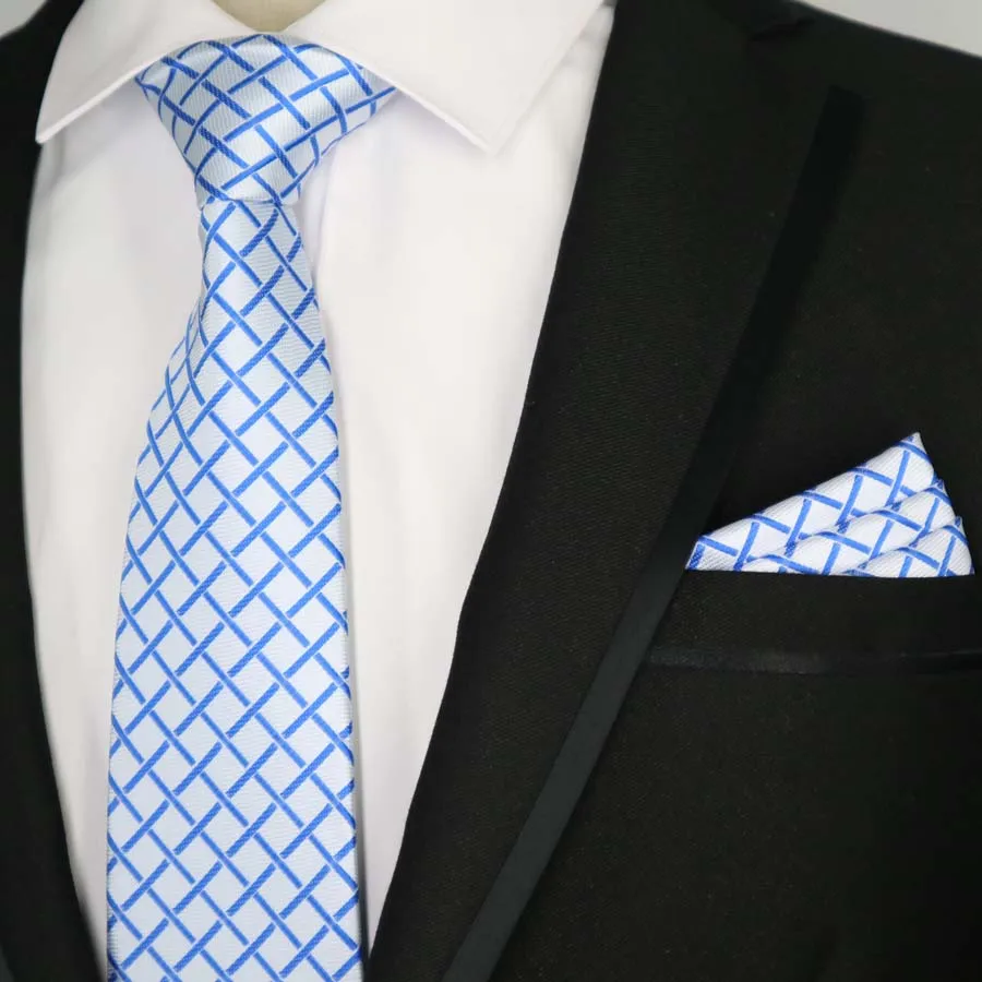 61 цвет, различные мужские галстуки, классические, полиэфирные, шелковые, вечерние, свадебные, цветочные галстуки в полоску комплекты носовых платков, карманные, квадратные Галстуки, набор - Цвет: T-201