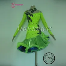 Новое латиноамериканское танцевальное женское платье для взрослых L-12186